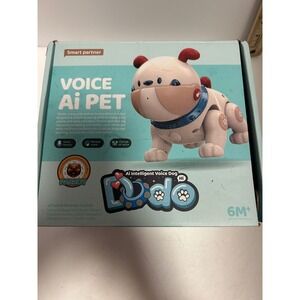 Dodo Ai Intelligent Voice Dog Robotic Pet Remote Control Toy BG1539 6M+ New